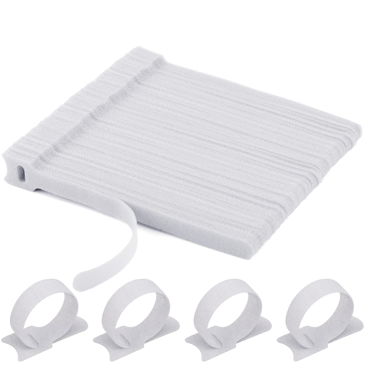 120 PCS 6 Inch Reusable Cable Ties, Cable Management