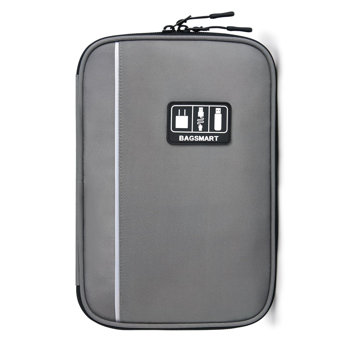BAGSMART Large Electronic Organizer Travel Case for Tech Accessories, Black