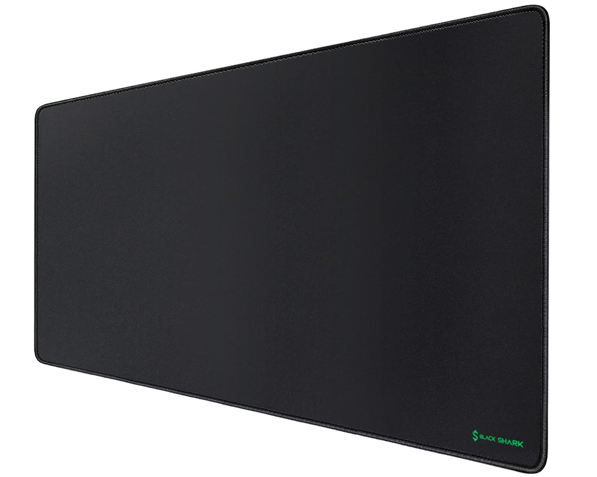 Black Shark Gaming Mouse Pad Desk Mat 47.2” x 23.6”, Oversized Large Mouse Pad, Non-Slip Mousepad, Super-Thick with Special-Textured Surface, Anti-Fray Stitched Edges, Desk Pad Manta P4