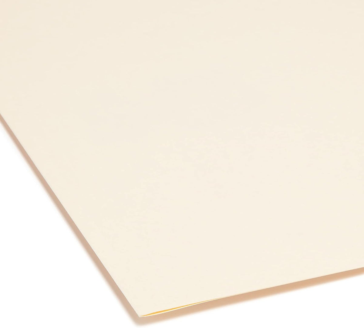 Smead SuperTab Heavyweight File Folder, Oversized 1/3-Cut Tab, Letter Size, Manila, 50 Per Box (10401)