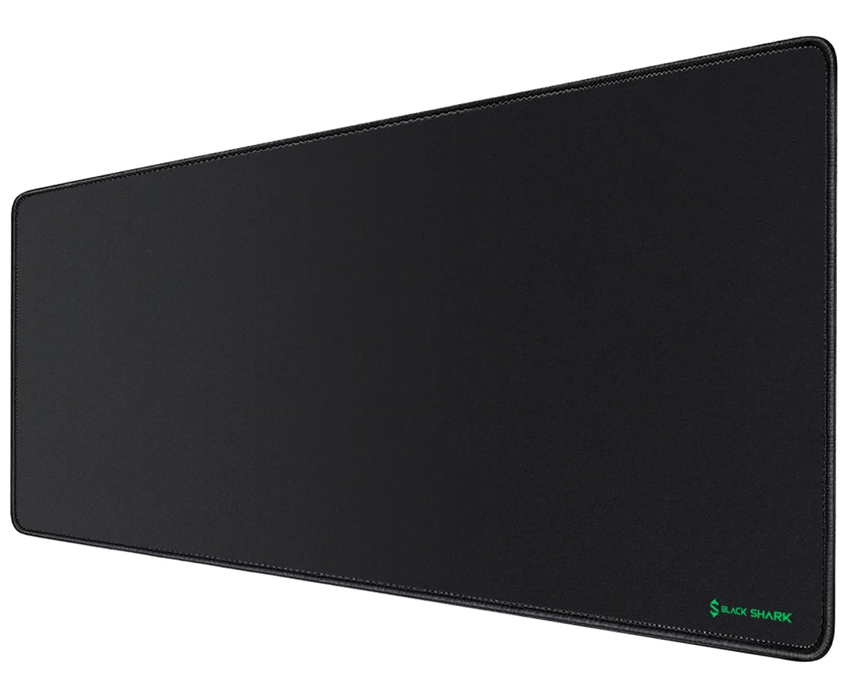 Black Shark Gaming Mouse Pad Desk Mat 47.2” x 23.6”, Oversized Large Mouse Pad, Non-Slip Mousepad, Super-Thick with Special-Textured Surface, Anti-Fray Stitched Edges, Desk Pad Manta P4