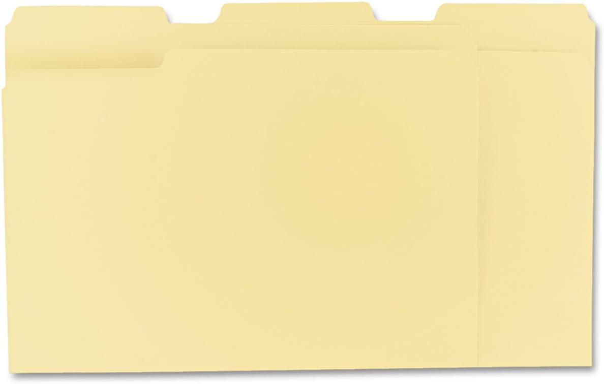 Pendaflex File Folders, 100 Pack, Durable Manila Folders, Letter Size (8.5" x 11"), 3 Top Tabs for Easy Labeling, Everyday Filing Essential for Offices, Classrooms & Home Document Organization