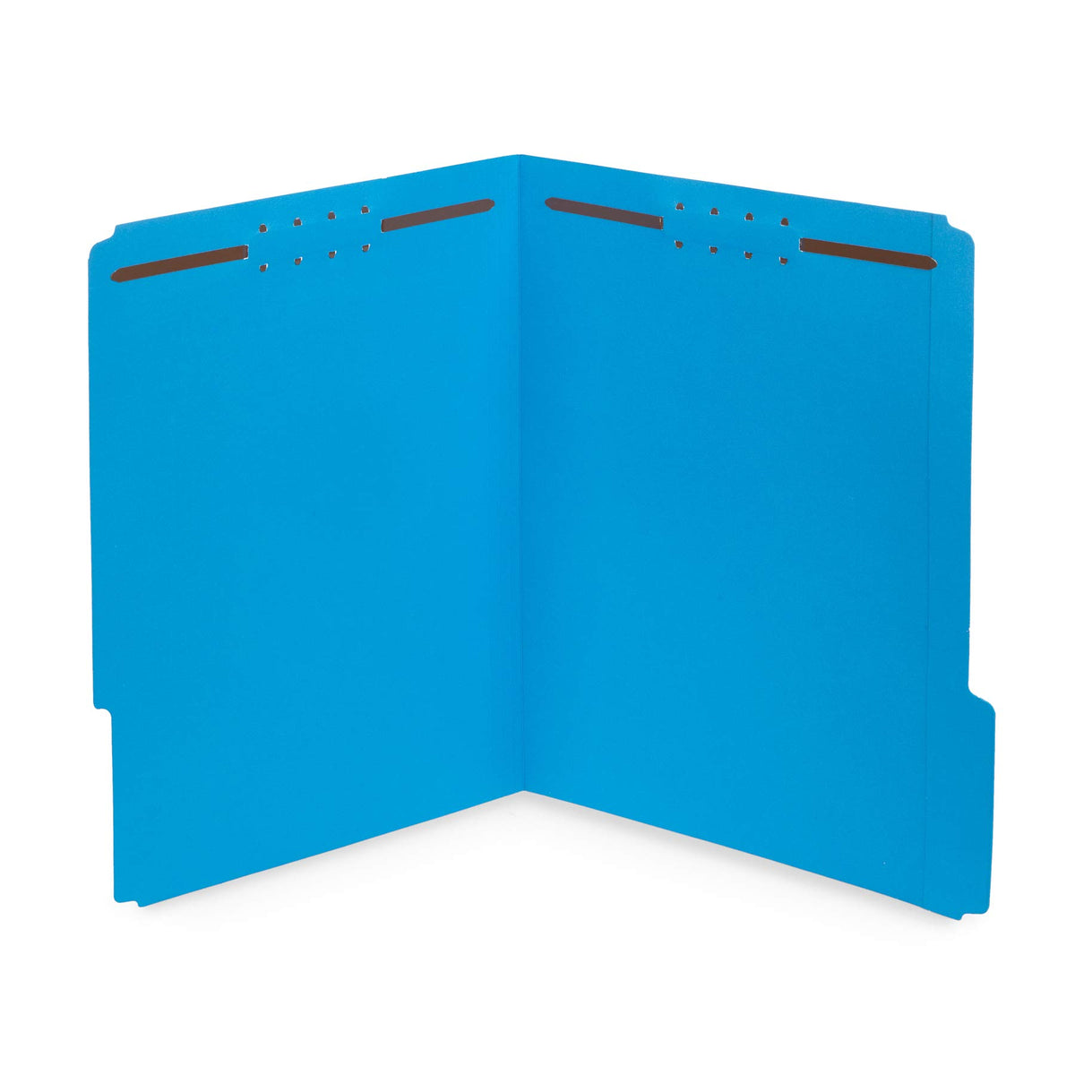 Blue Summit Supplies 50 Yellow Fastener File Folders, Letter, 1/3 Cut Tab