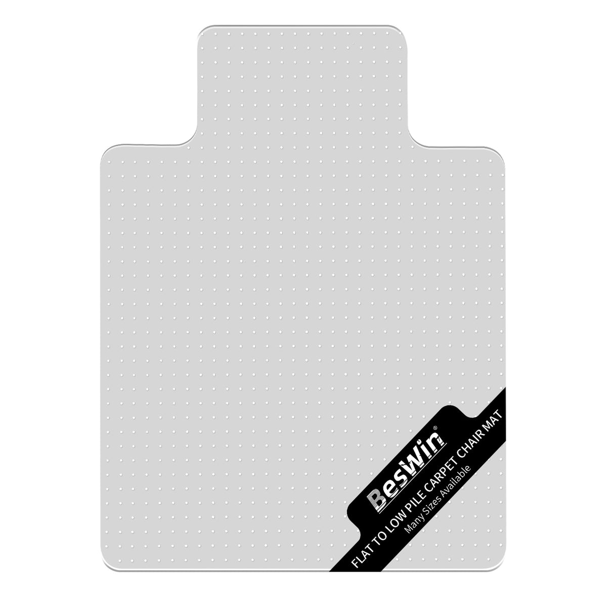 BesWin Office Chair Mat for Carpet, 30" x 48", Clear