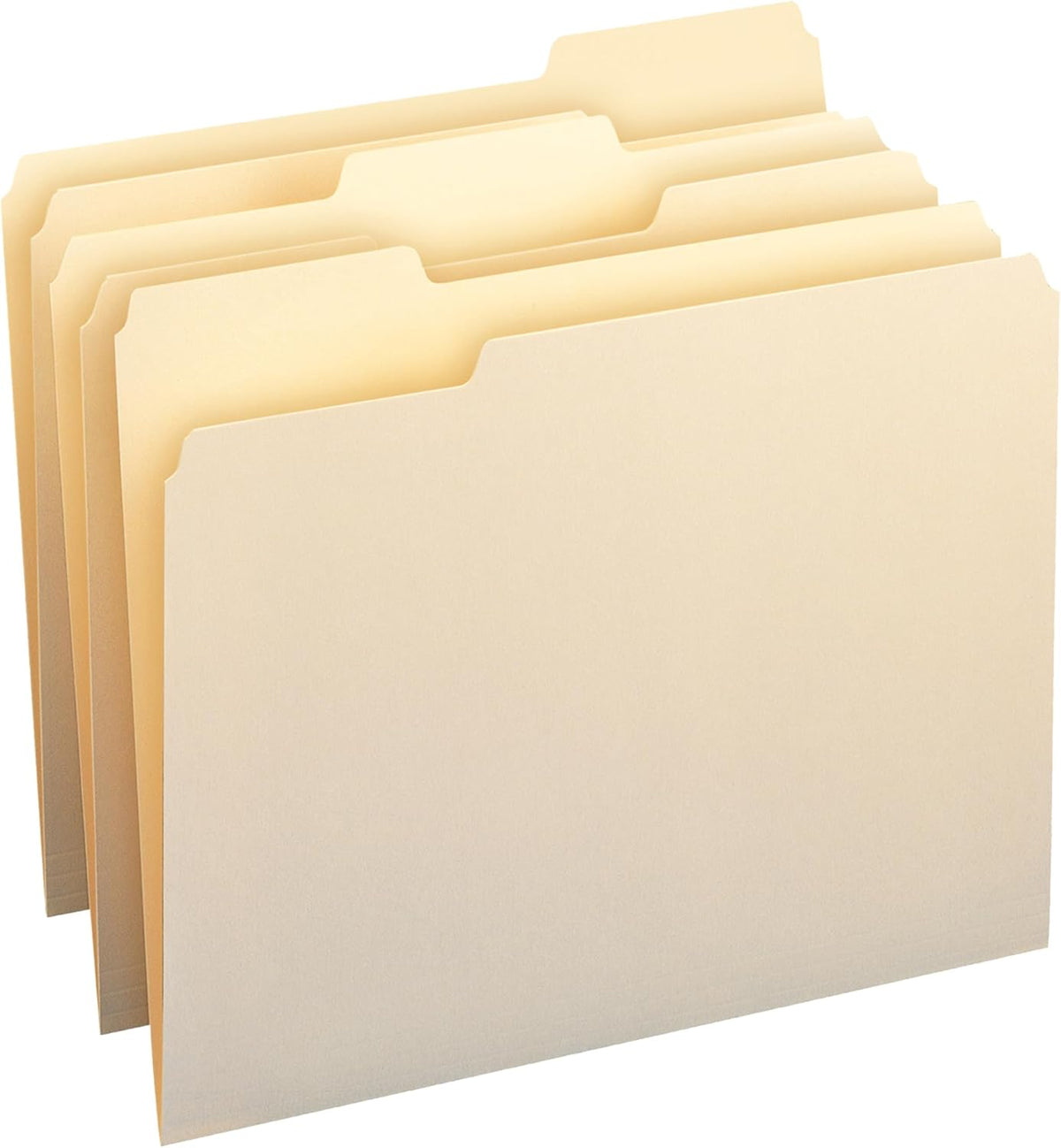 Smead File Folders Letter Sized, 1/3-Cut Tab, Assorted Positions, Letter Size Manila Folders, 200 Per Box