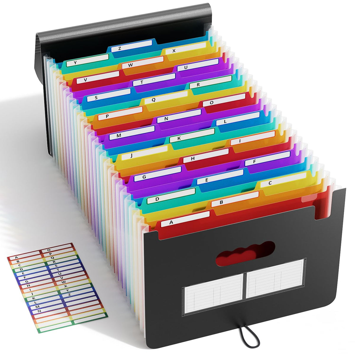 ABC life 26 Pockets Accordion File Organizer, Expanding File Folders