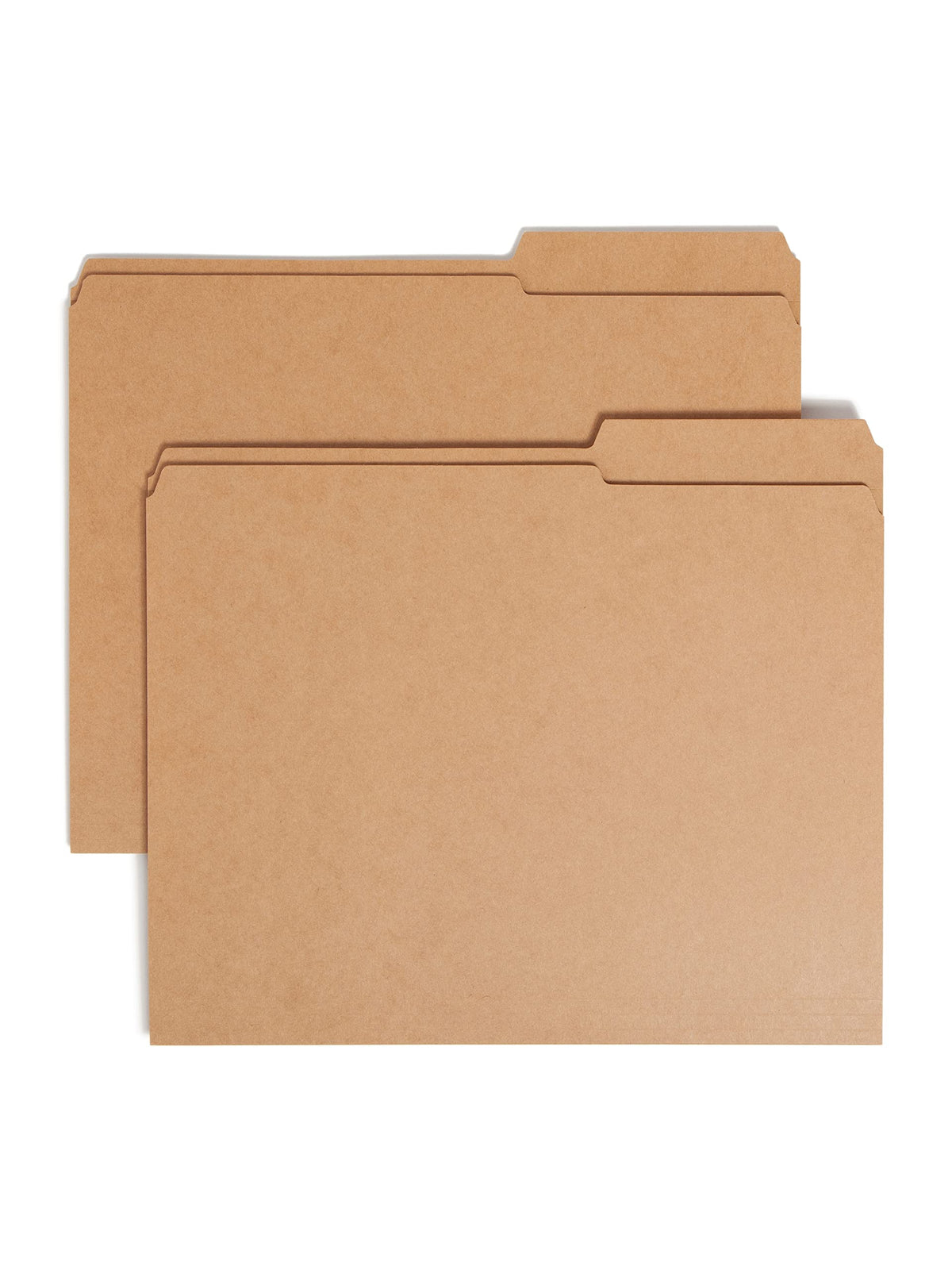 Smead File Folder, Reinforced 1/3-Cut Tab, Letter Size, Kraft, 100 Per Box (10734)