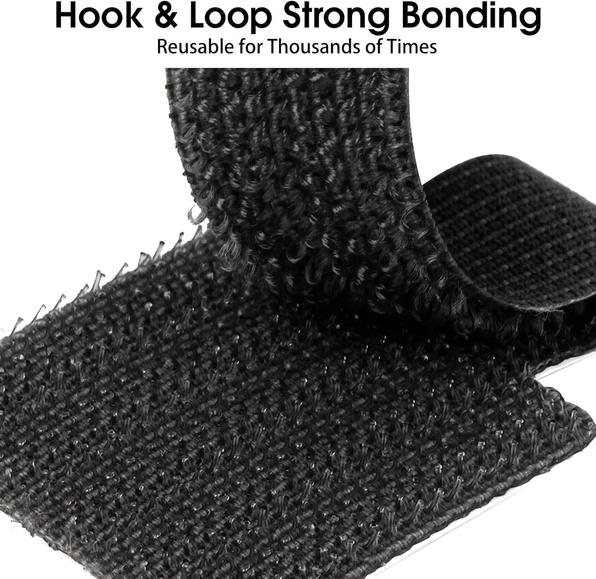 100 Pcs Cable Management Under Desk, Cable Ties, Cord Organizer Straps