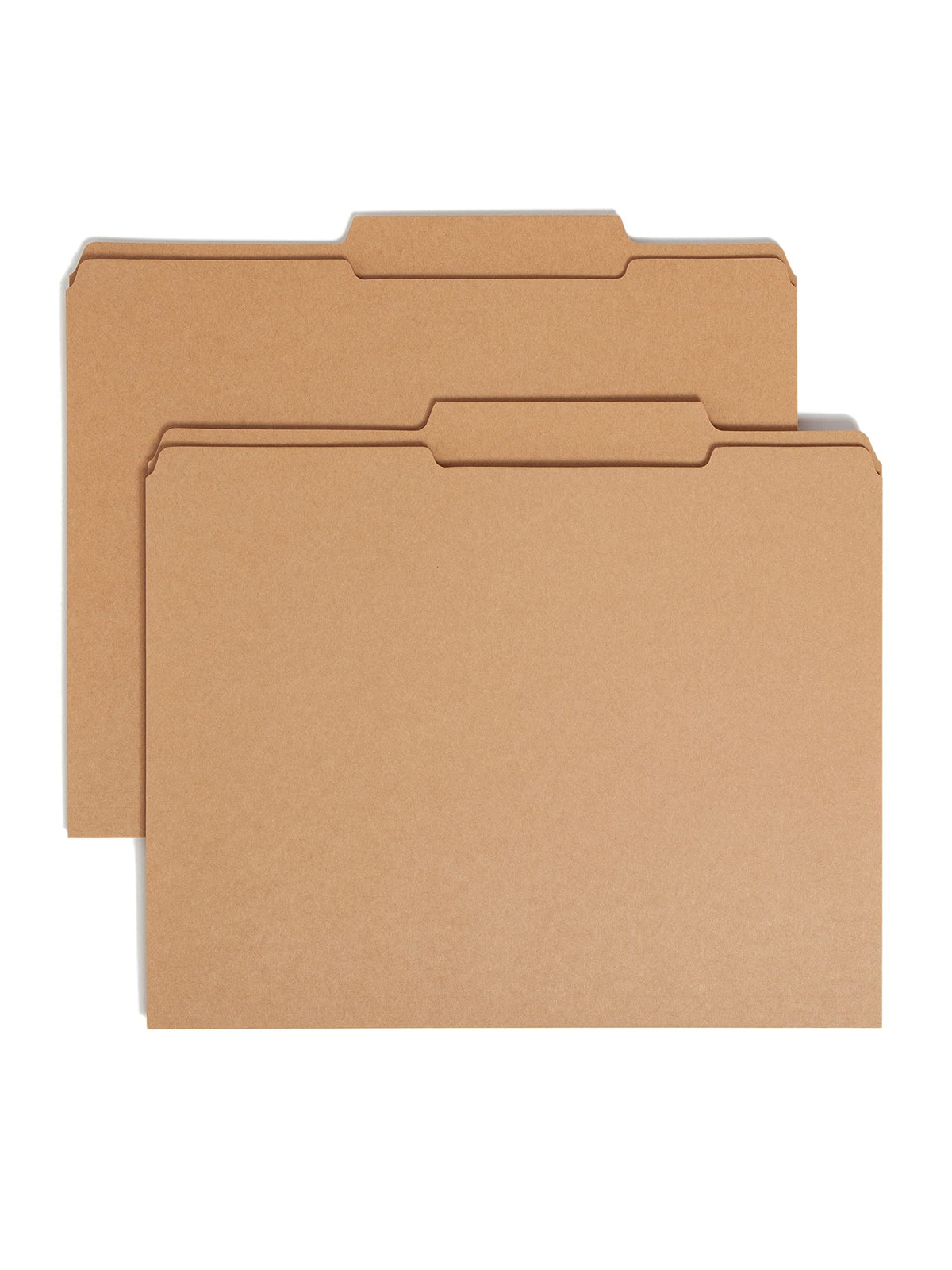 Smead File Folder, Reinforced 1/3-Cut Tab, Letter Size, Kraft, 100 Per Box (10734)