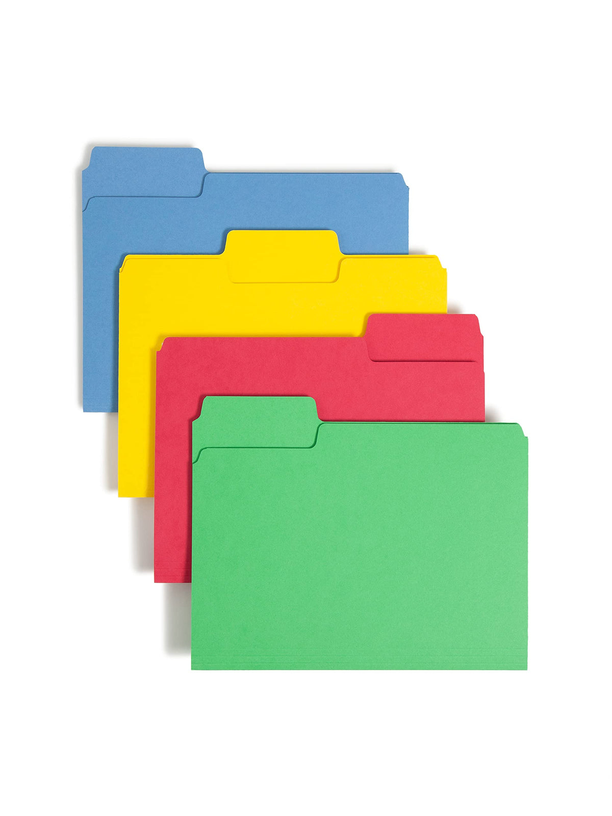 Smead SuperTab Heavyweight File Folder, Oversized 1/3-Cut Tab, Letter Size, Manila, 50 Per Box (10401)