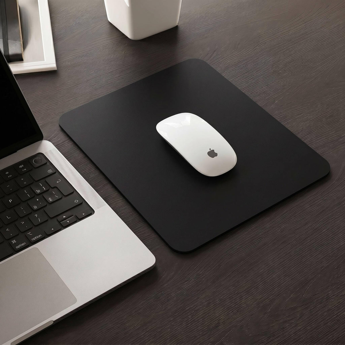 Non-Slip Waterproof Leather Desk Pad Mouse Mat, Purple 31.5x15.7 in