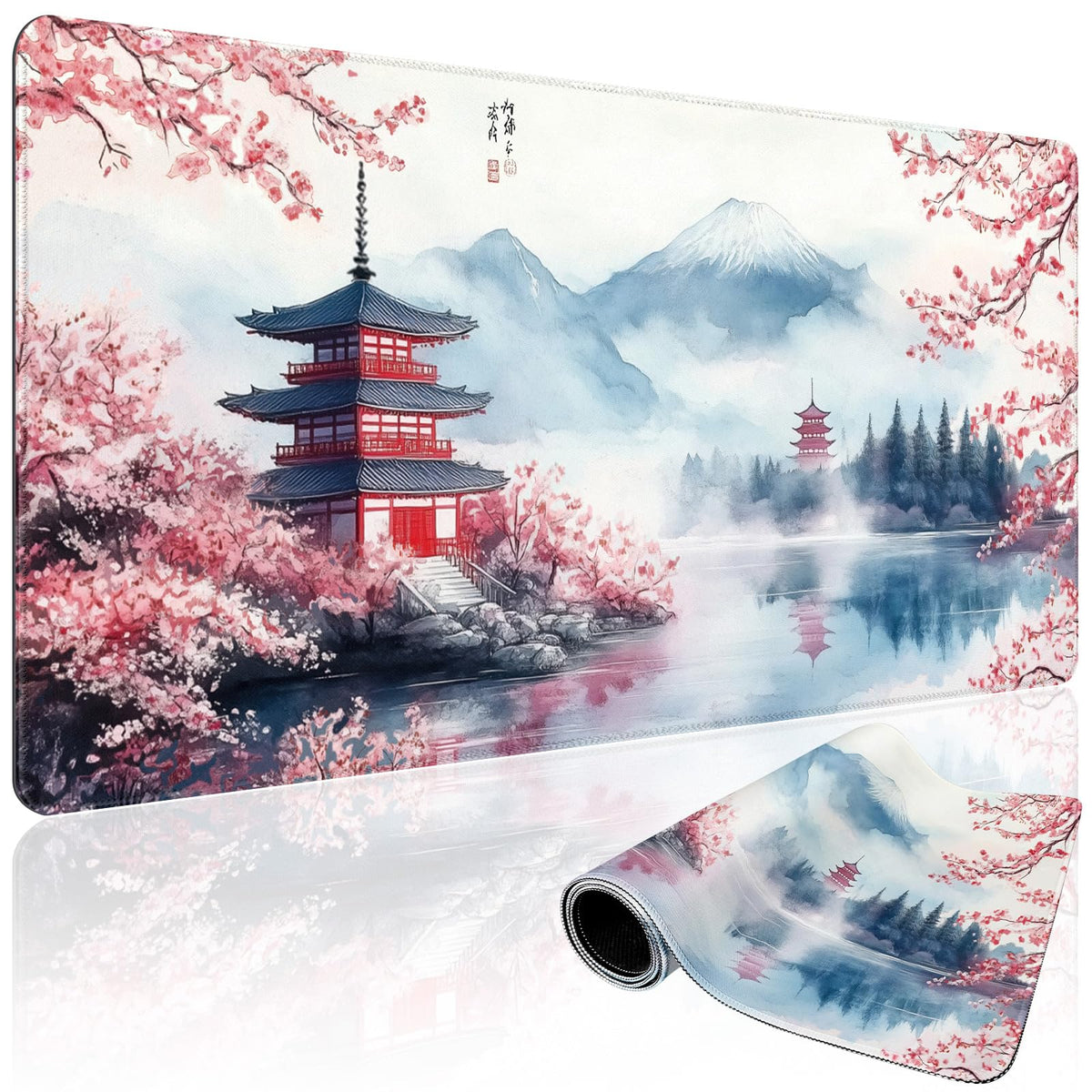 Mystical Potion Bottles Large Gaming Mouse Pad Desk Mat 31.5x15.7