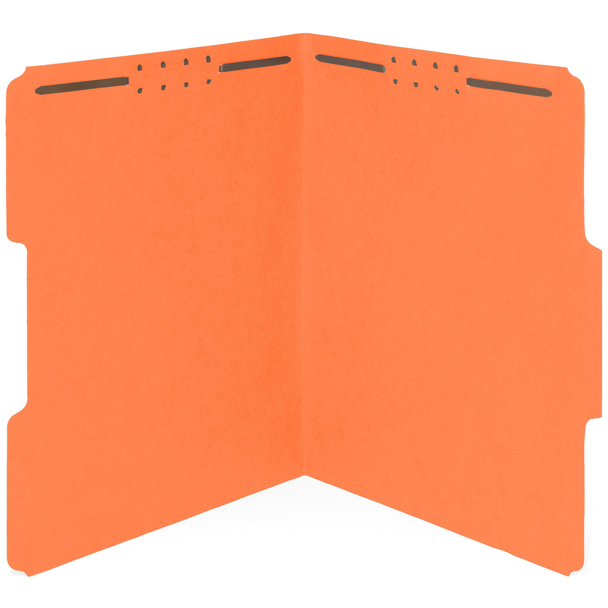 Blue Summit Supplies 50 Yellow Fastener File Folders, Letter, 1/3 Cut Tab