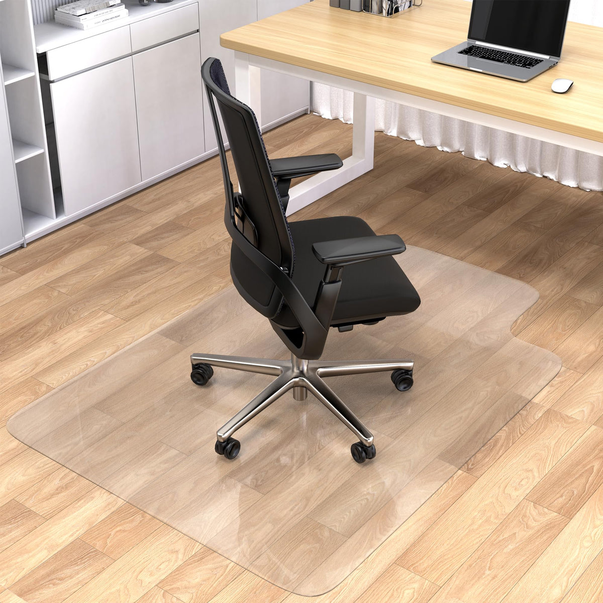 BesWin Office Chair Mat for Carpet, 30" x 48", Clear