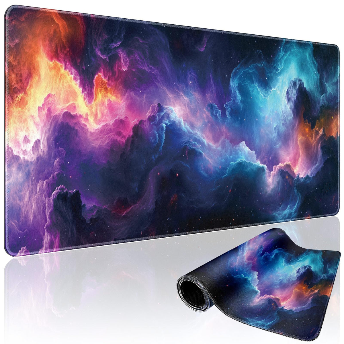 Mystical Potion Bottles Large Gaming Mouse Pad Desk Mat 31.5x15.7