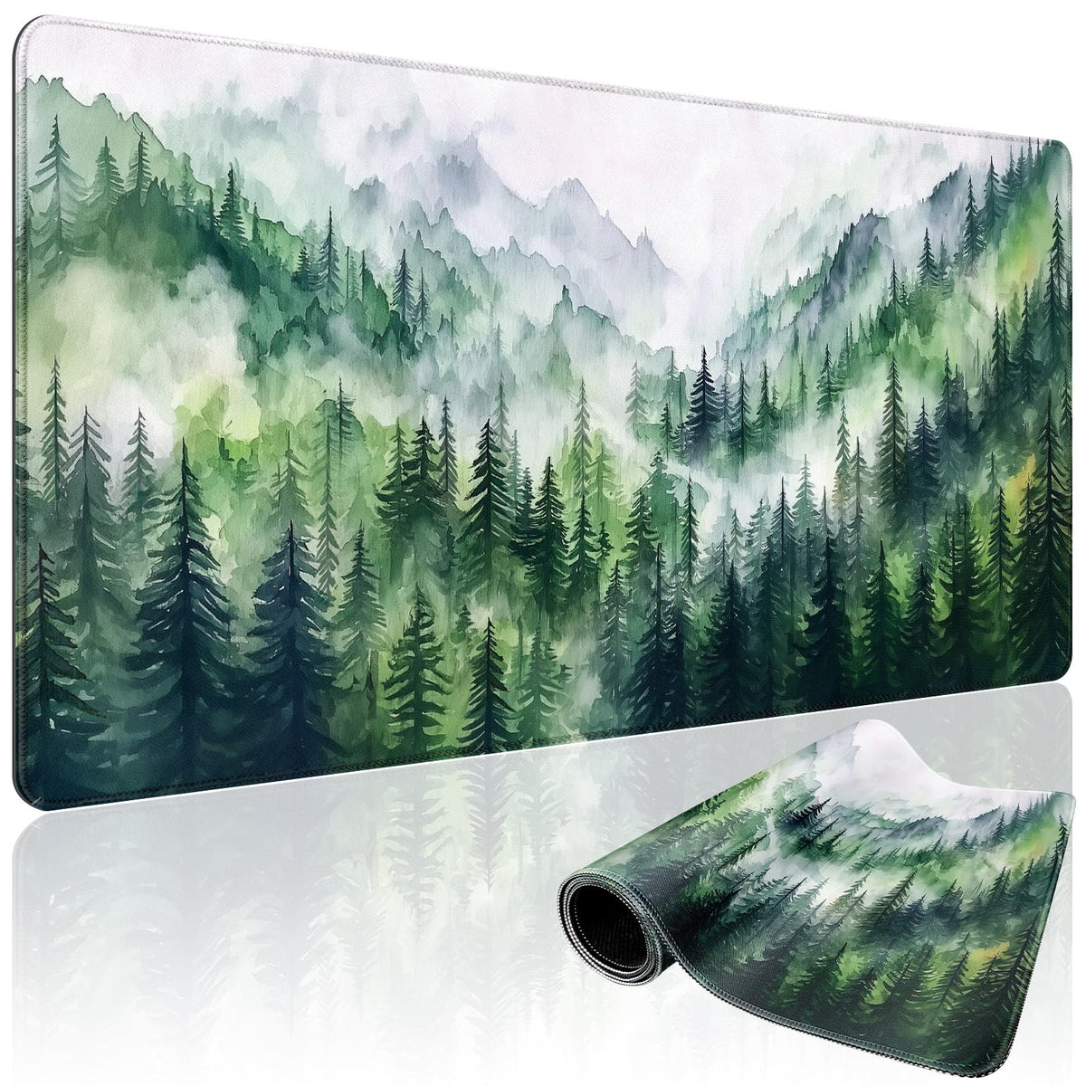 Mystical Potion Bottles Large Gaming Mouse Pad Desk Mat 31.5x15.7