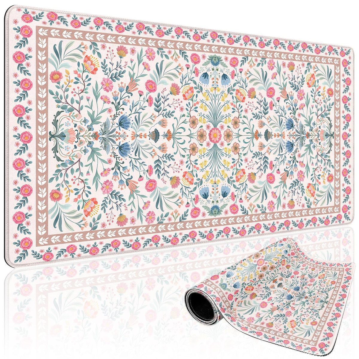 Mystical Potion Bottles Large Gaming Mouse Pad Desk Mat 31.5x15.7