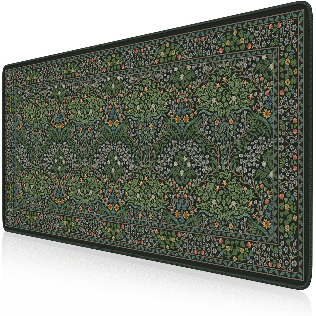 iCasso Desk Mat,Mouse Pad for Office Desk,35.4x15.7in,Pink Floral