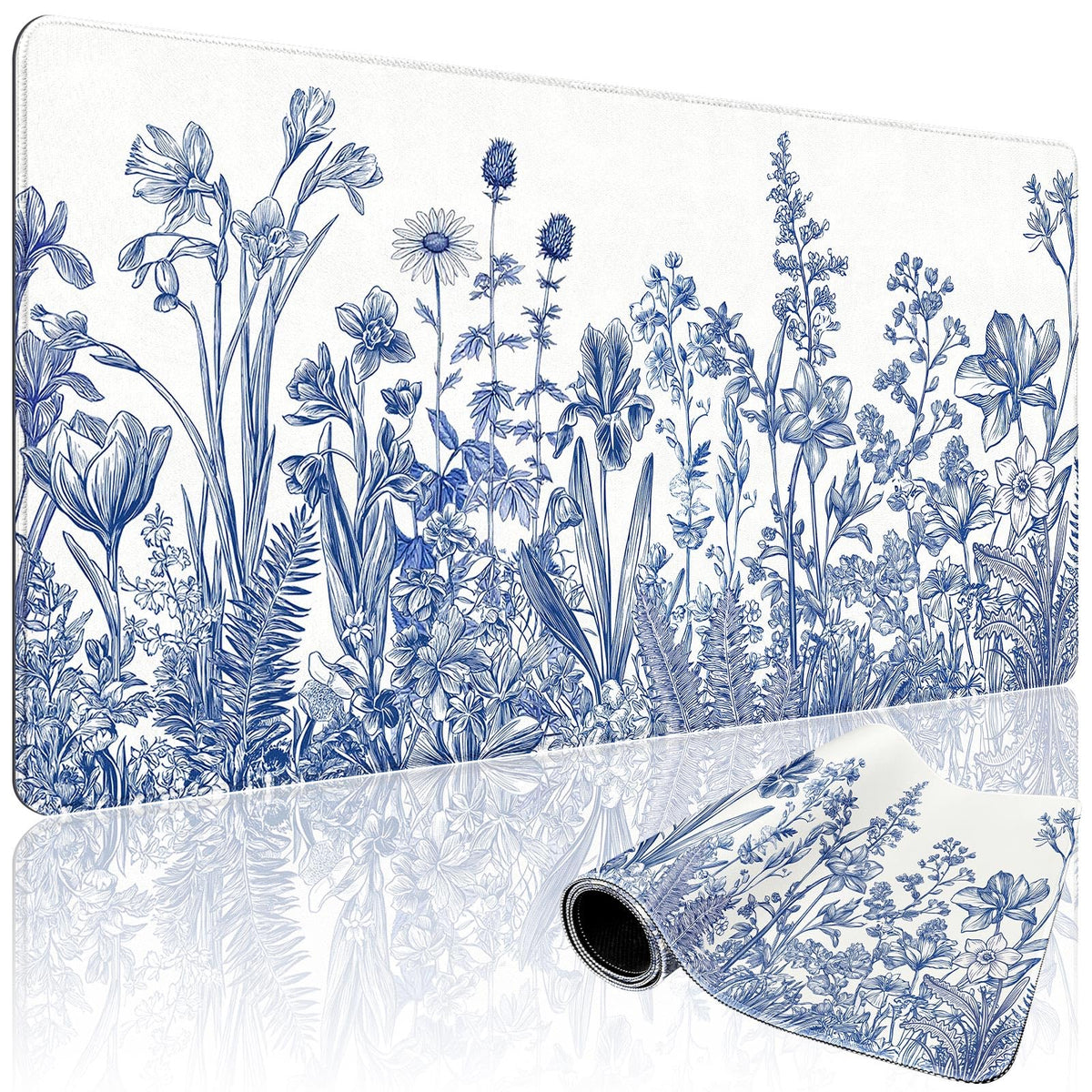 Mystical Potion Bottles Large Gaming Mouse Pad Desk Mat 31.5x15.7