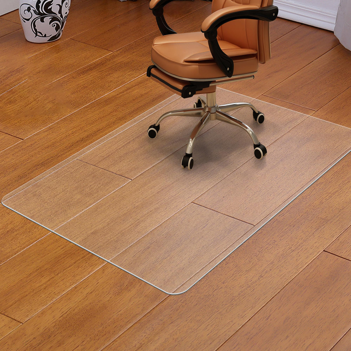 BesWin Office Chair Mat for Carpet, 30" x 48", Clear